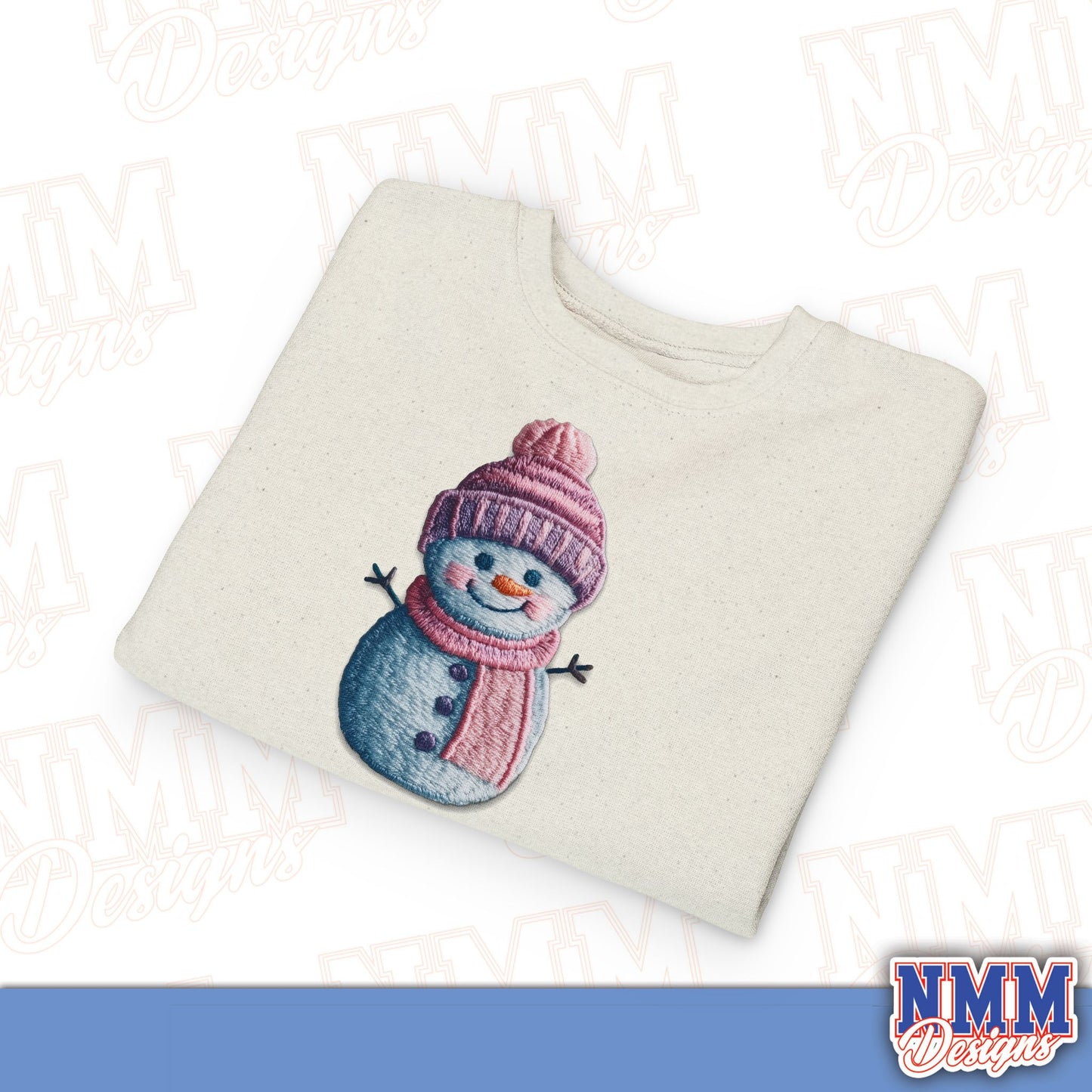 Cute Snowman Toddler Sweatshirt - Cozy Winter Wear