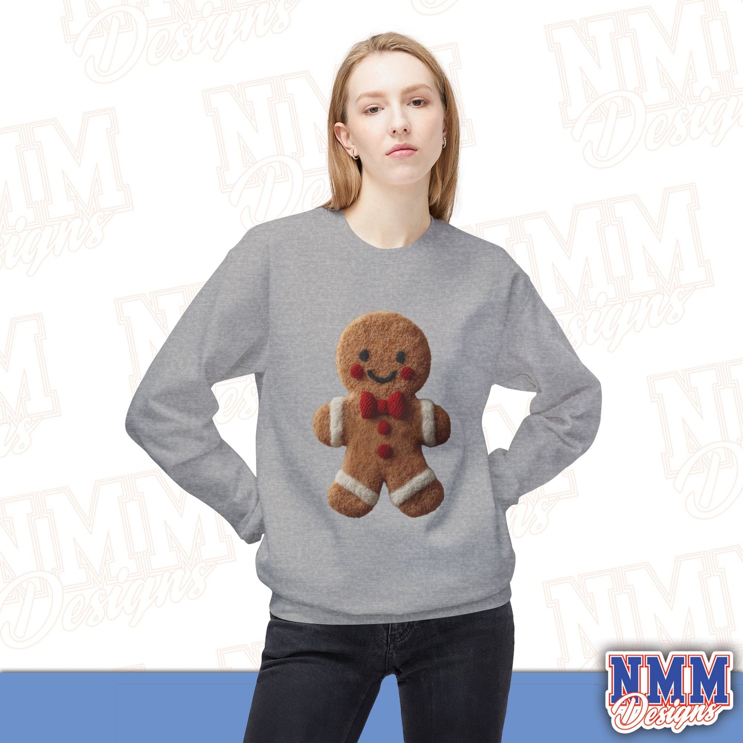 Gingerbread Man Crewneck Sweatshirt