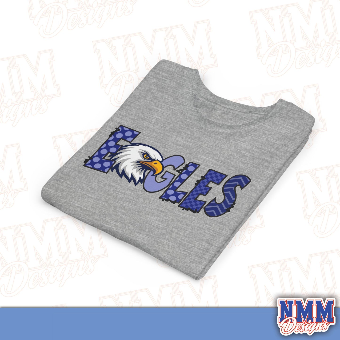 Eagles Youth Shirt, Kids Sportswear, School Spirit Apparel, Back to School