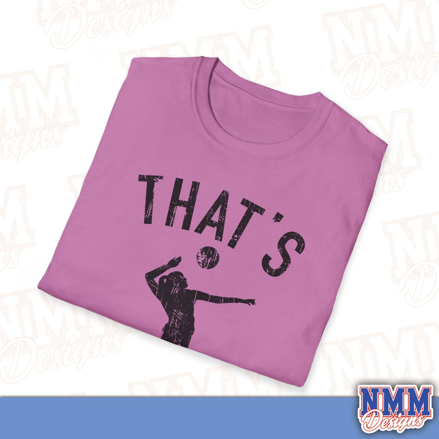 That's My Girl Volleyball T-Shirt, Sports Tee, Active Lifestyle Wear, Volleyball Apparel