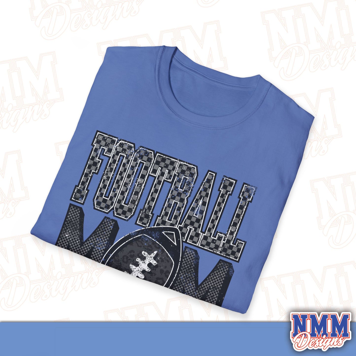 Football Mom Unisex Softstyle T-Shirt, Game Day Tee, Gift for Moms, Sports Apparel, Casual Wear