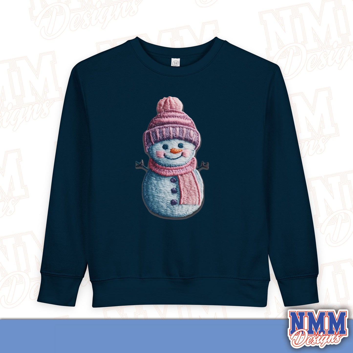 Cute Snowman Toddler Sweatshirt - Cozy Winter Wear
