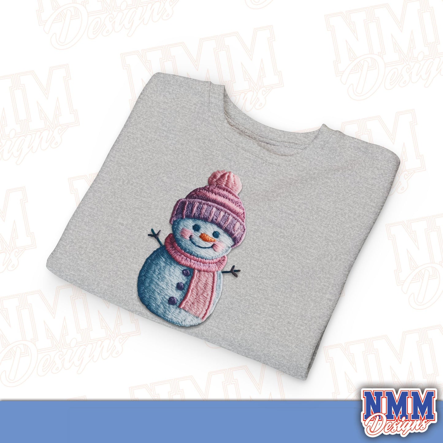 Cute Snowman Toddler Sweatshirt - Cozy Winter Wear