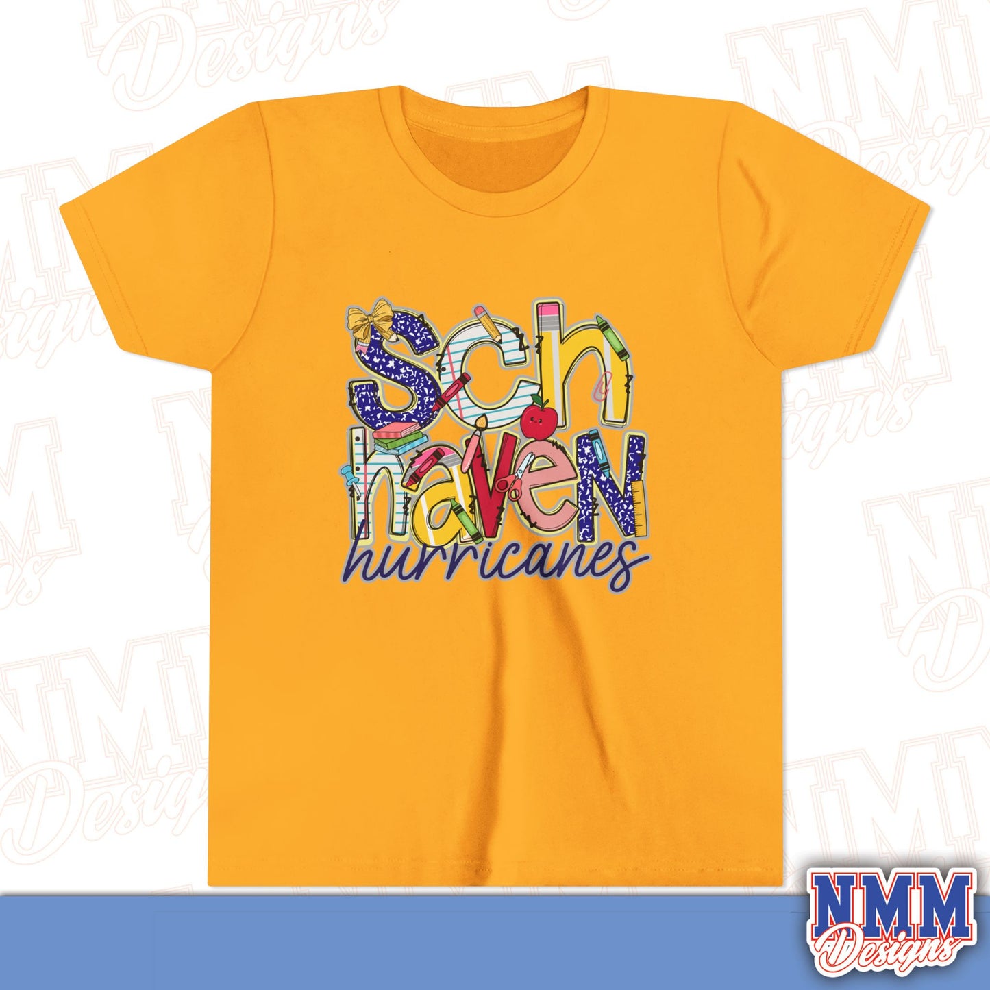 Schuylkill Haven Hurricanes Youth Shirt, Kids Sportswear,,School Spirit Apparel, Back to School