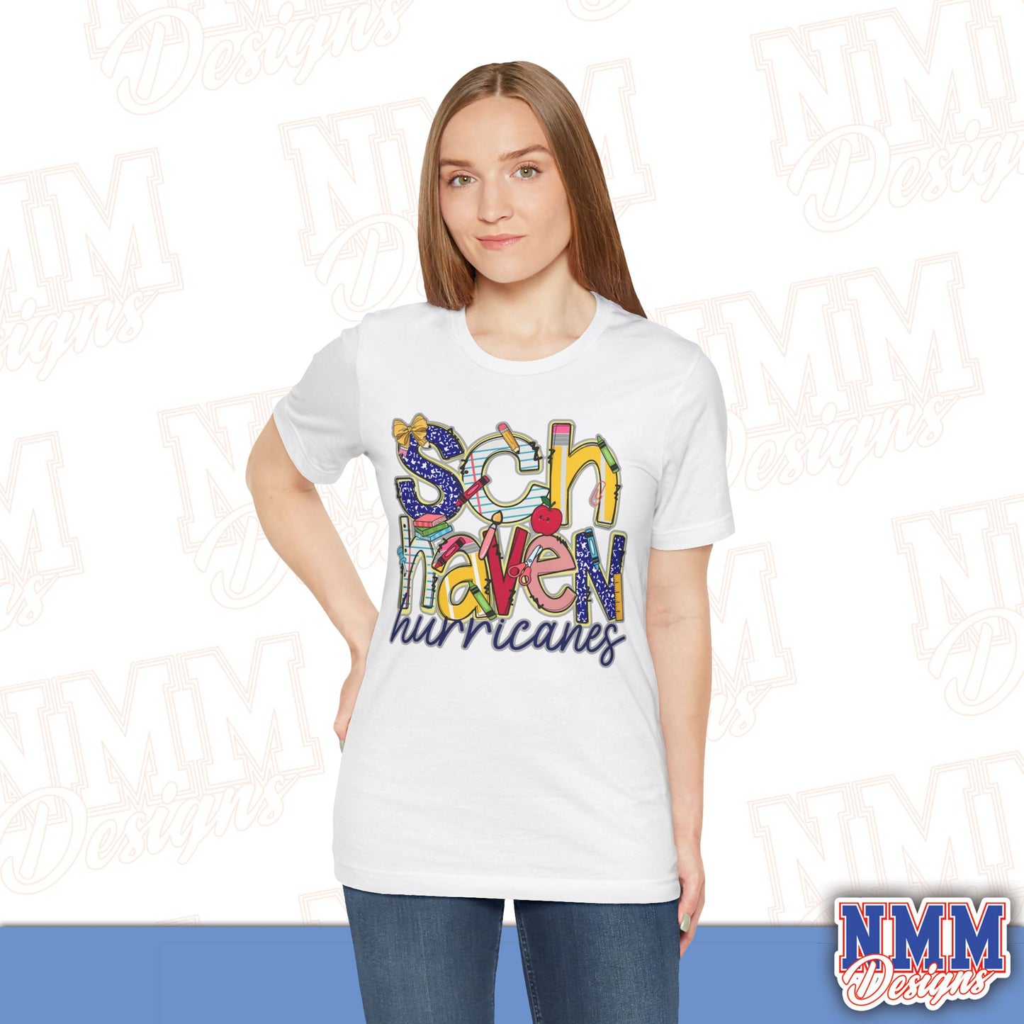 Schuylkill Haven Hurricanes Tee Shirt, Unisex Graphic T-Shirt, Casual Wear, Perfect for School Spirit, Gifts for Sports Fans, Summer Outfit