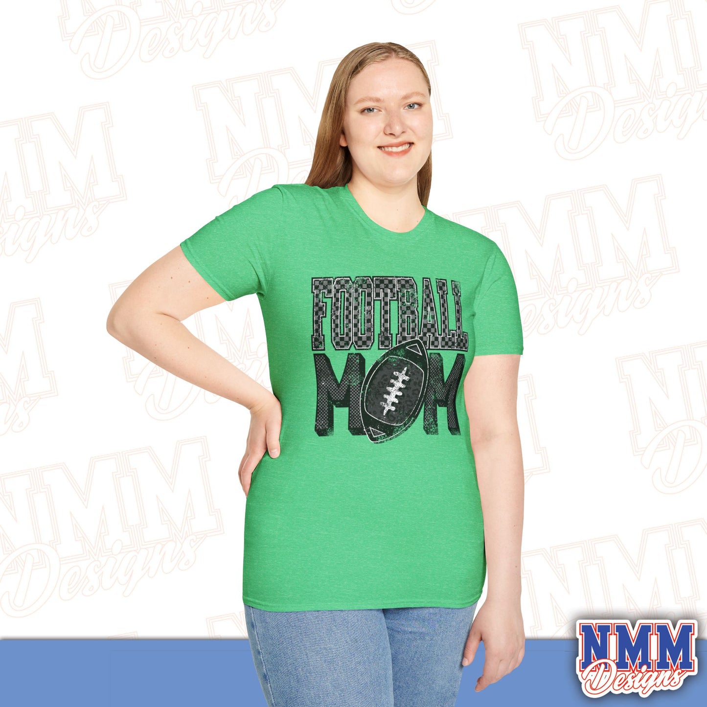 Football Mom Unisex Softstyle T-Shirt, Game Day Tee, Gift for Moms, Sports Apparel, Casual Wear