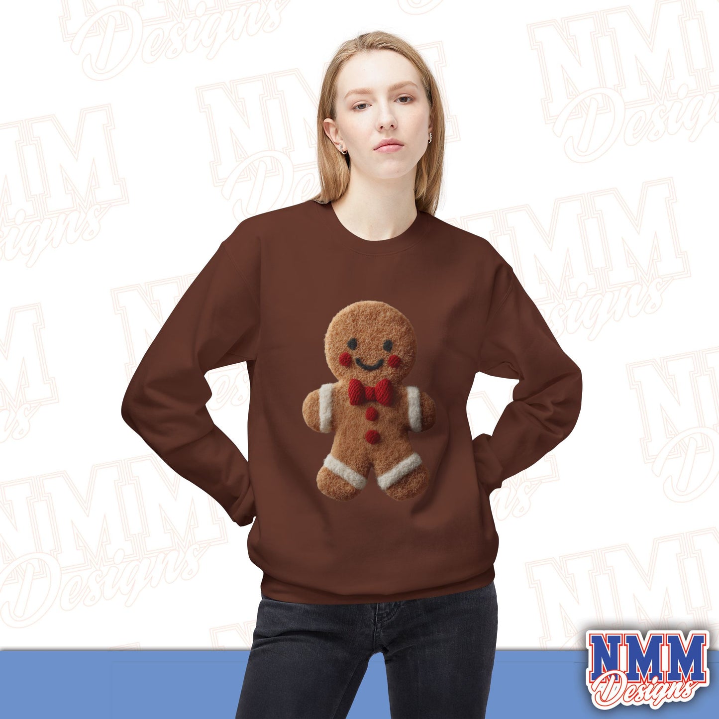 Gingerbread Man Crewneck Sweatshirt