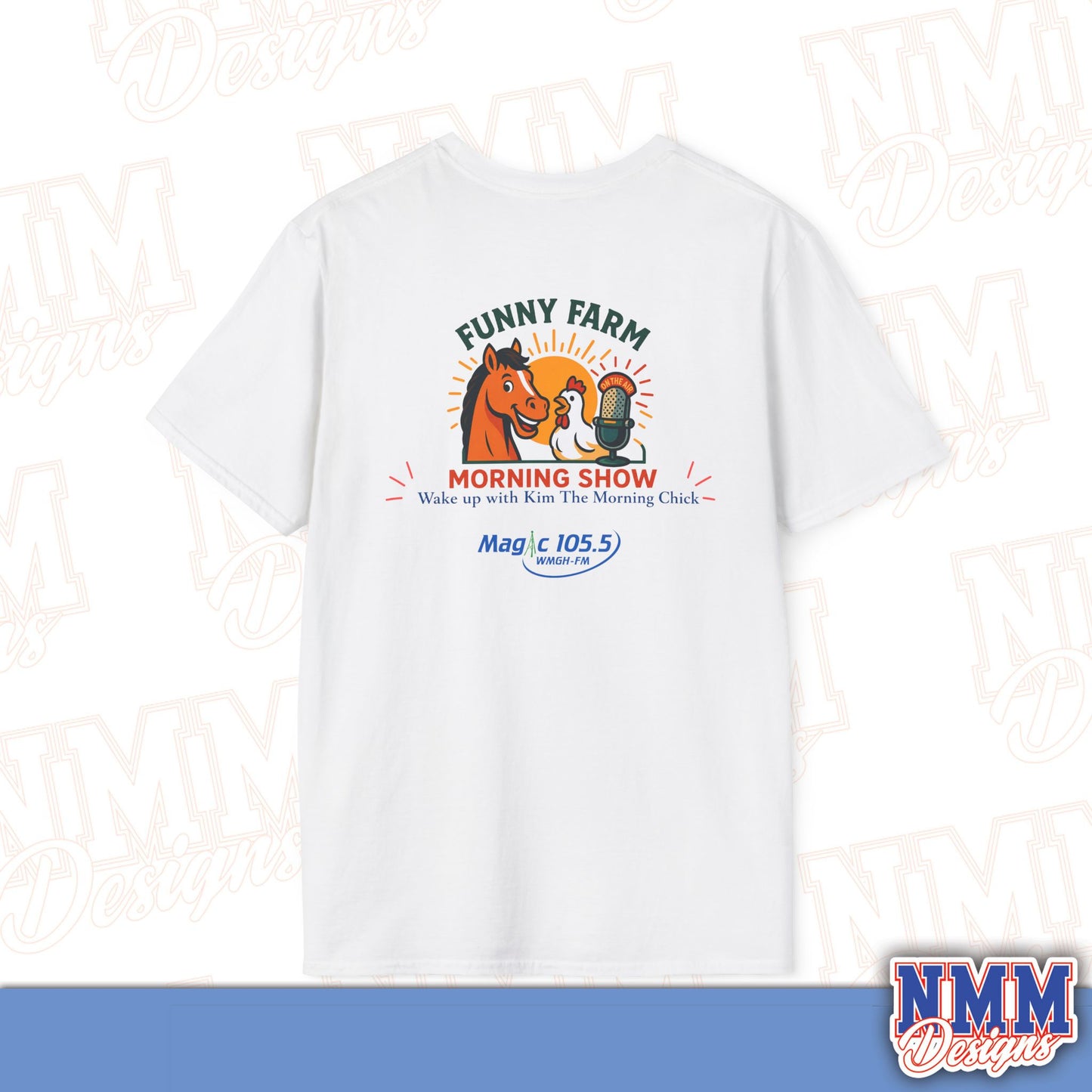 Morning Chick T-Shirt — Funny Farm Morning Show - Magic 105.5 WMGH