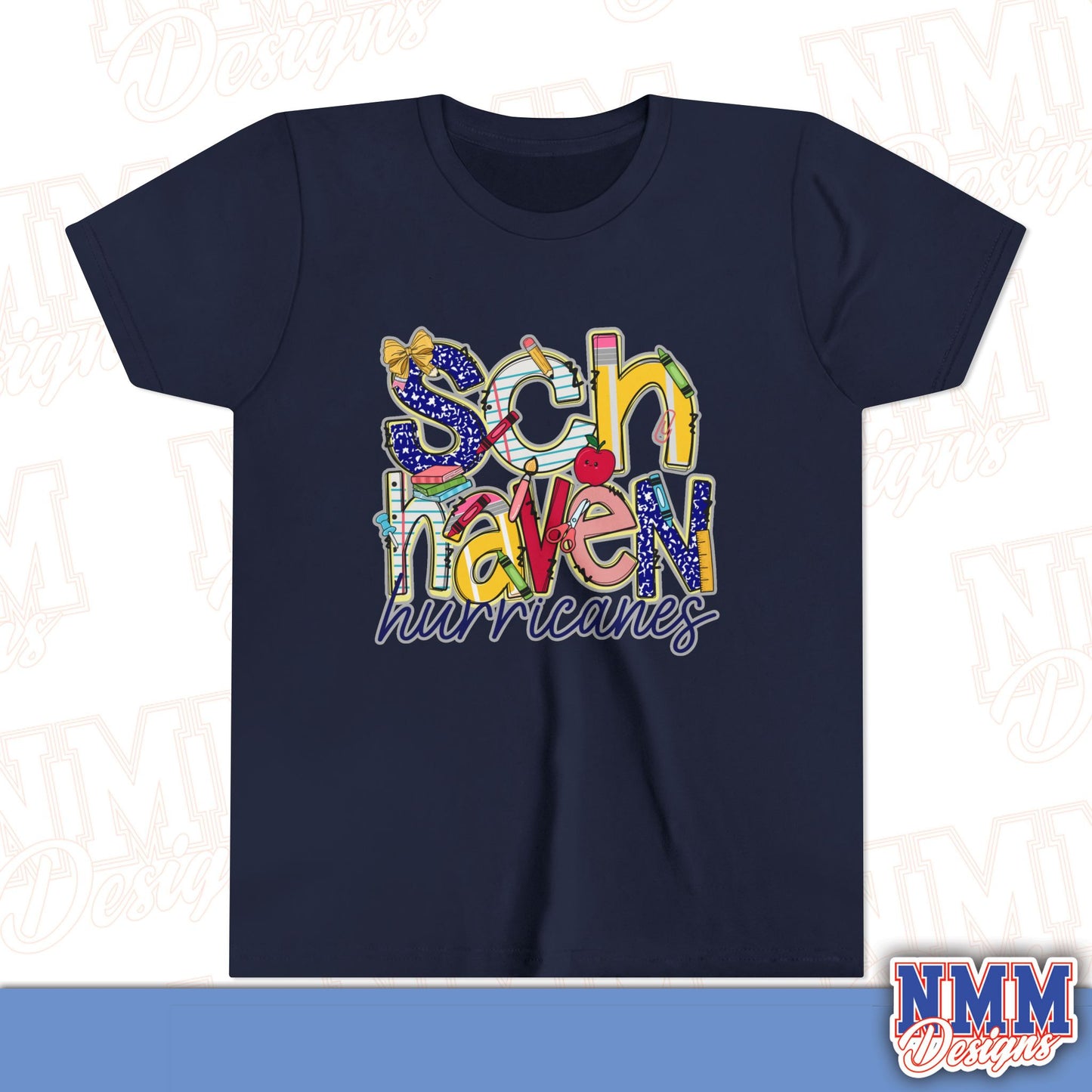 Schuylkill Haven Hurricanes Youth Shirt, Kids Sportswear,,School Spirit Apparel, Back to School