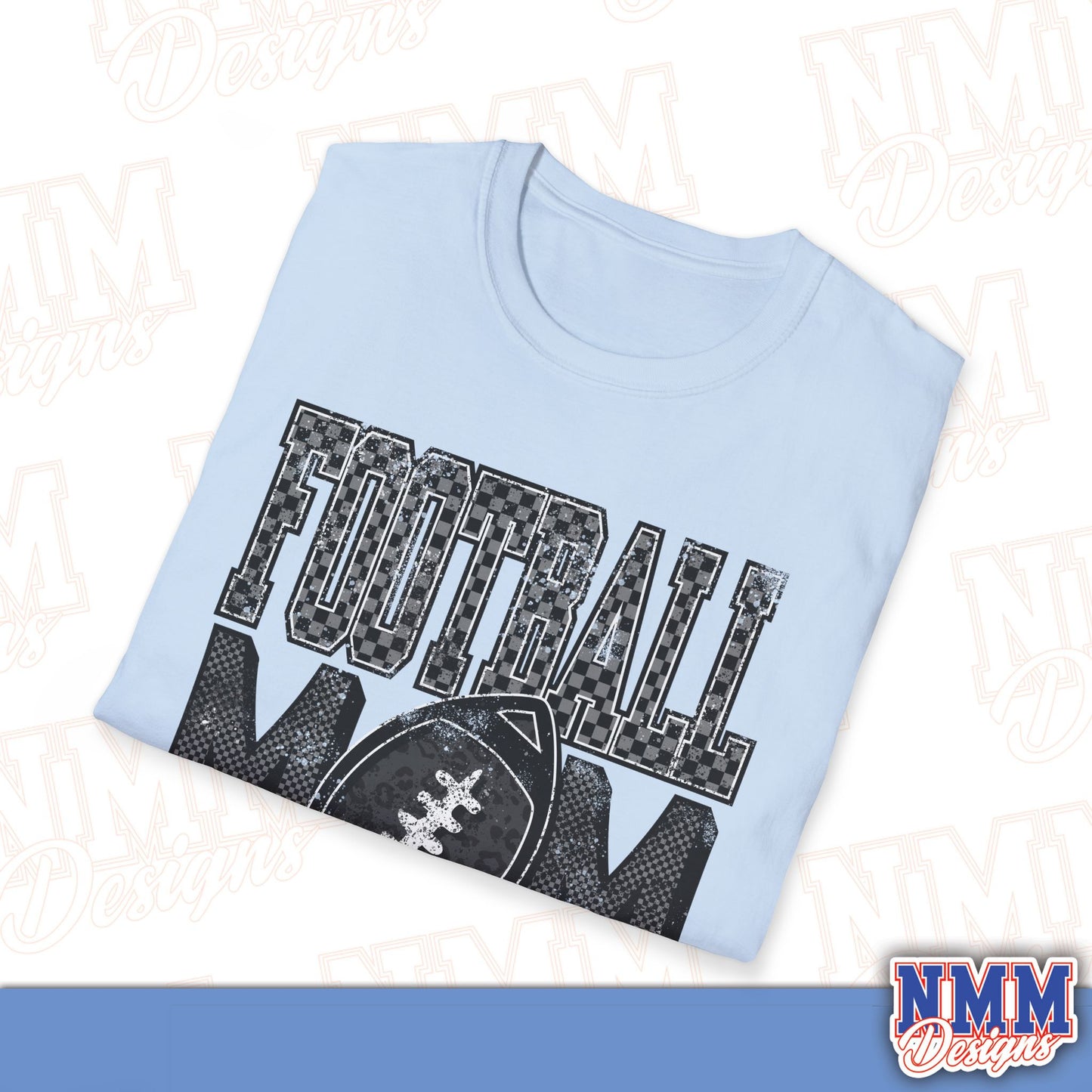 Football Mom Unisex Softstyle T-Shirt, Game Day Tee, Gift for Moms, Sports Apparel, Casual Wear