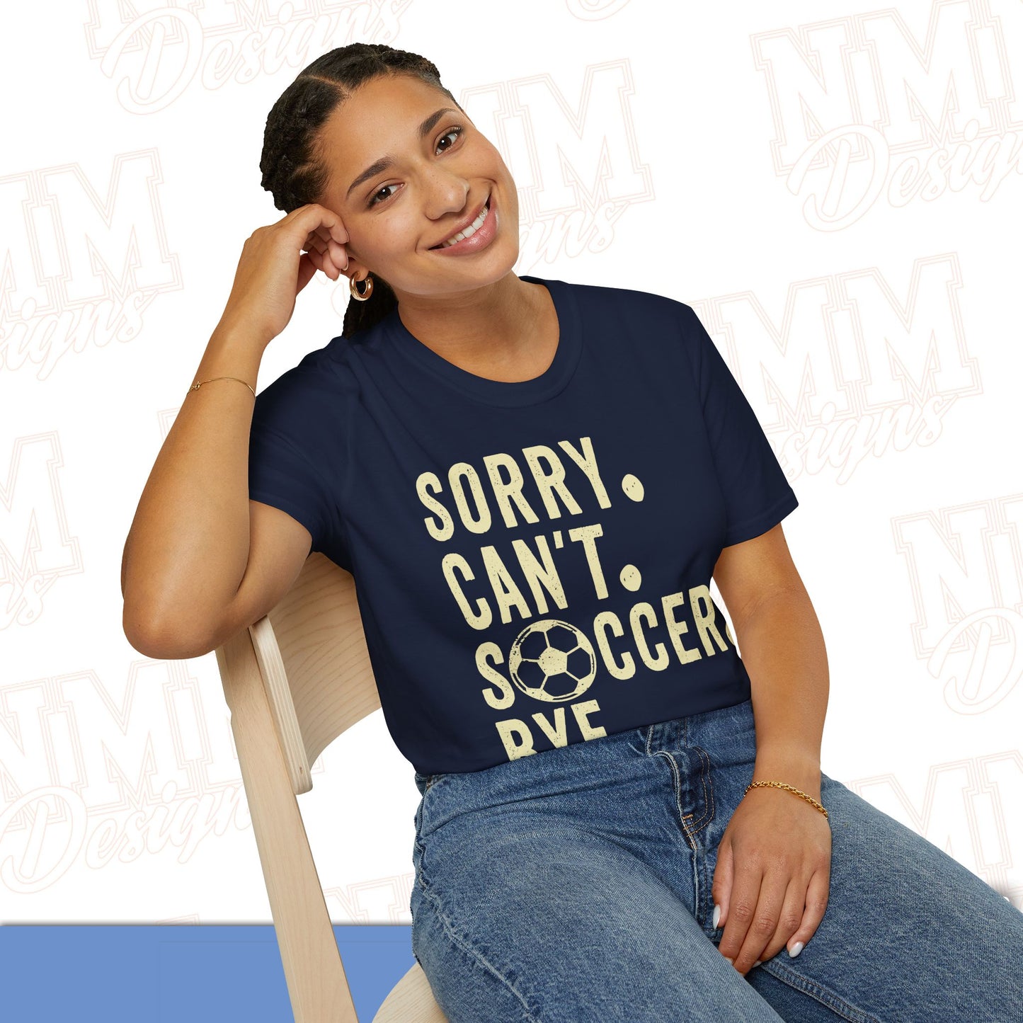 Soccer Lover's Unisex T-Shirt, Cute Sports Top, Gift for Athletes, Game Day Apparel, Casual Wear, Funny Quote Tee, Birthday Gift