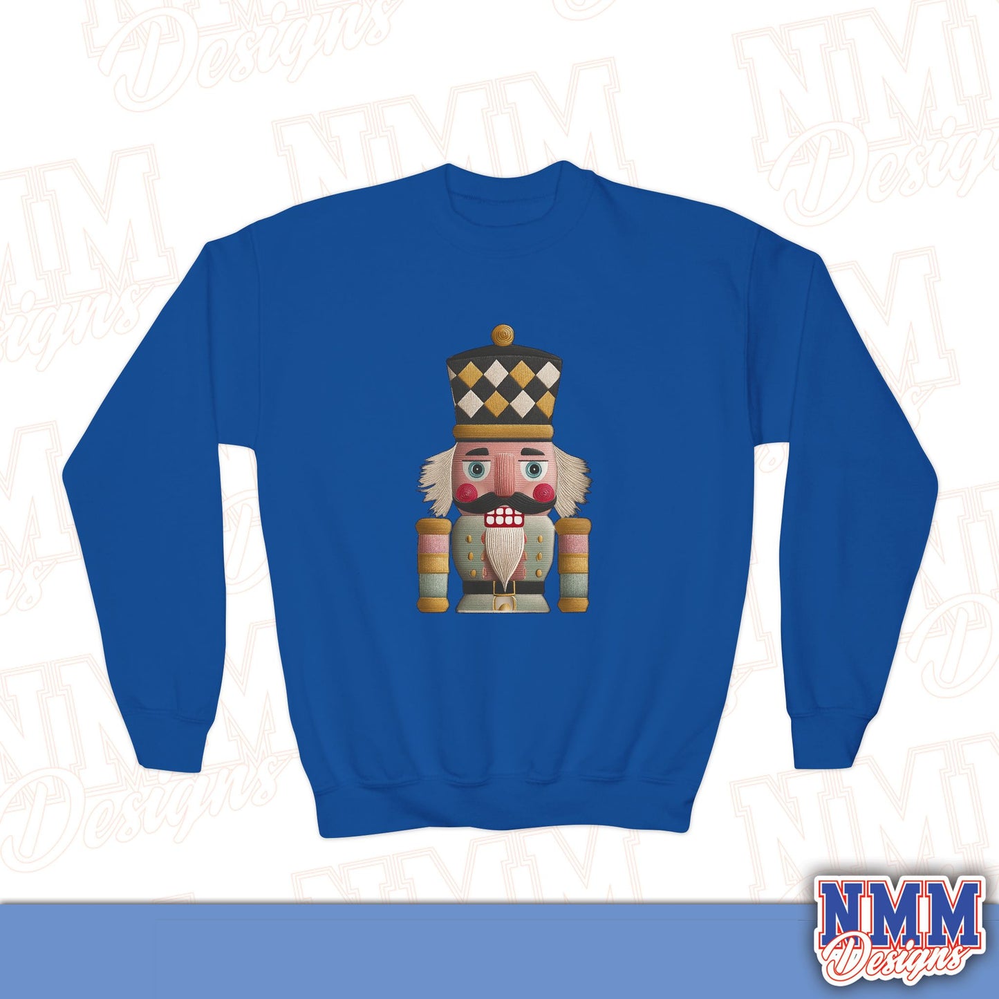 Nutcracker Youth Crewneck Sweatshirt - Cozy Holiday Gift
