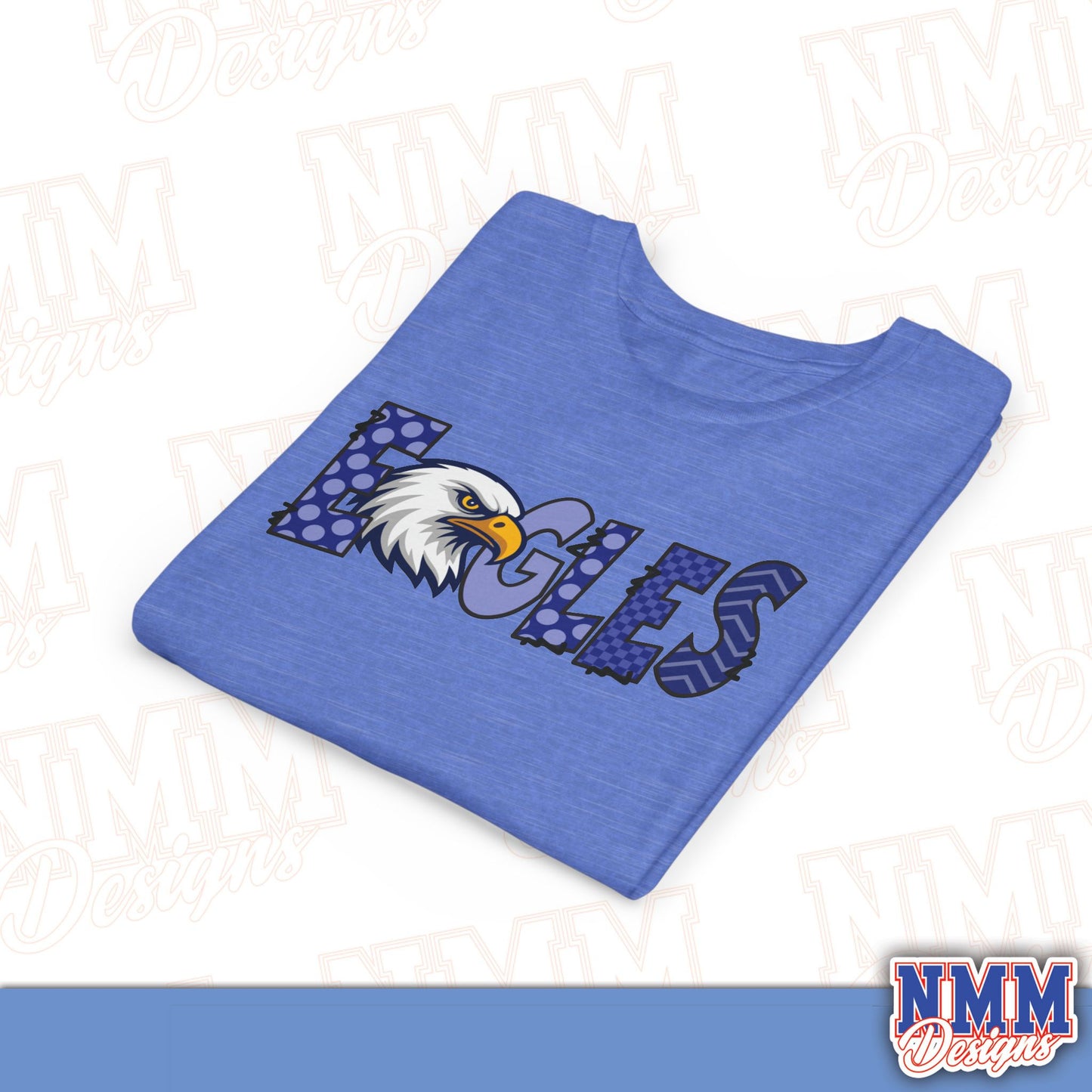 Eagles Youth Shirt, Kids Sportswear, School Spirit Apparel, Back to School