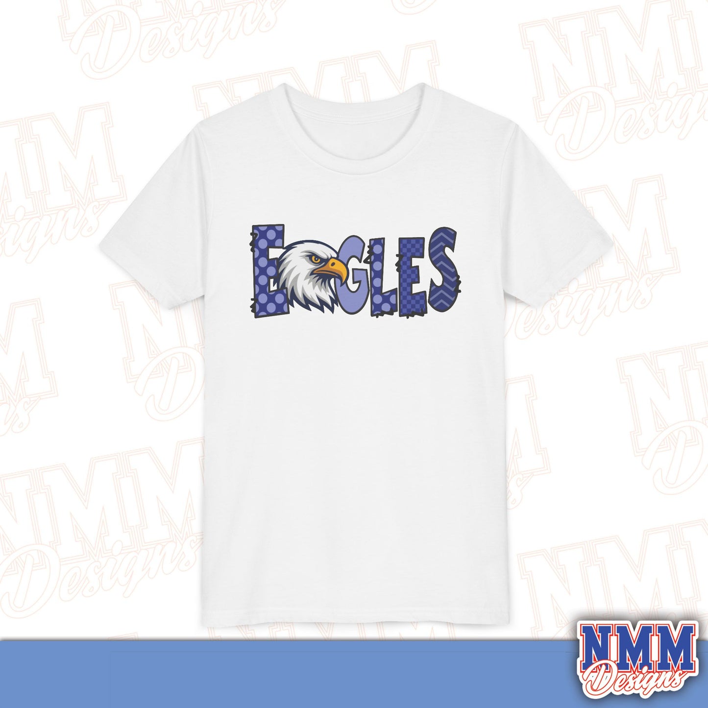 Eagles Youth Shirt, Kids Sportswear, School Spirit Apparel, Back to School