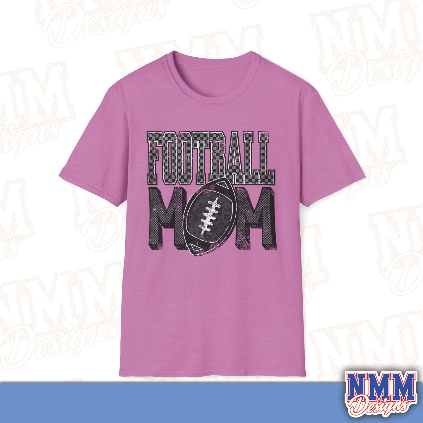 Football Mom Unisex Softstyle T-Shirt, Game Day Tee, Gift for Moms, Sports Apparel, Casual Wear