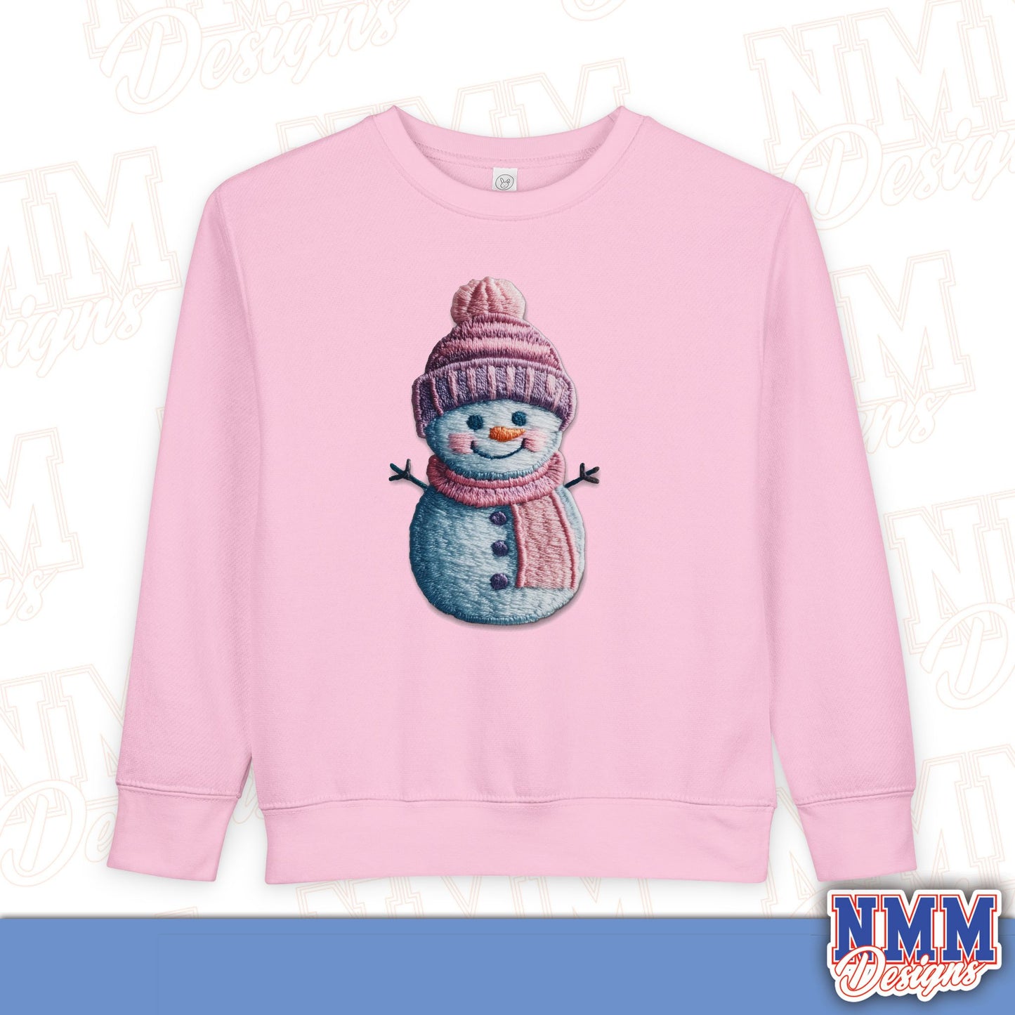 Cute Snowman Toddler Sweatshirt - Cozy Winter Wear