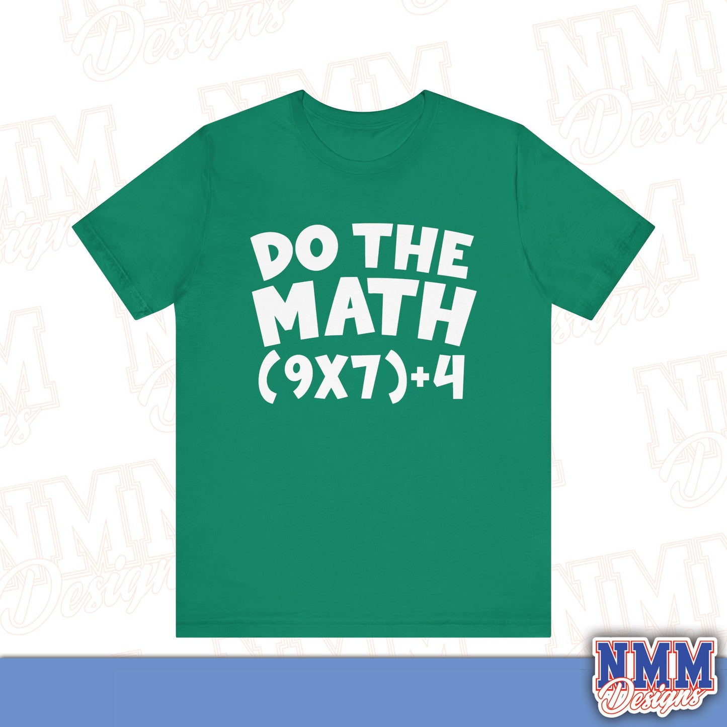 6 7 (DO THE MATH) Unisex Jersey Short Sleeve Tee
