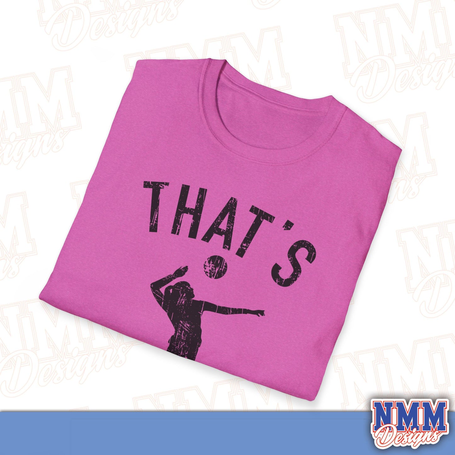 That's My Girl Volleyball T-Shirt, Sports Tee, Active Lifestyle Wear, Volleyball Apparel