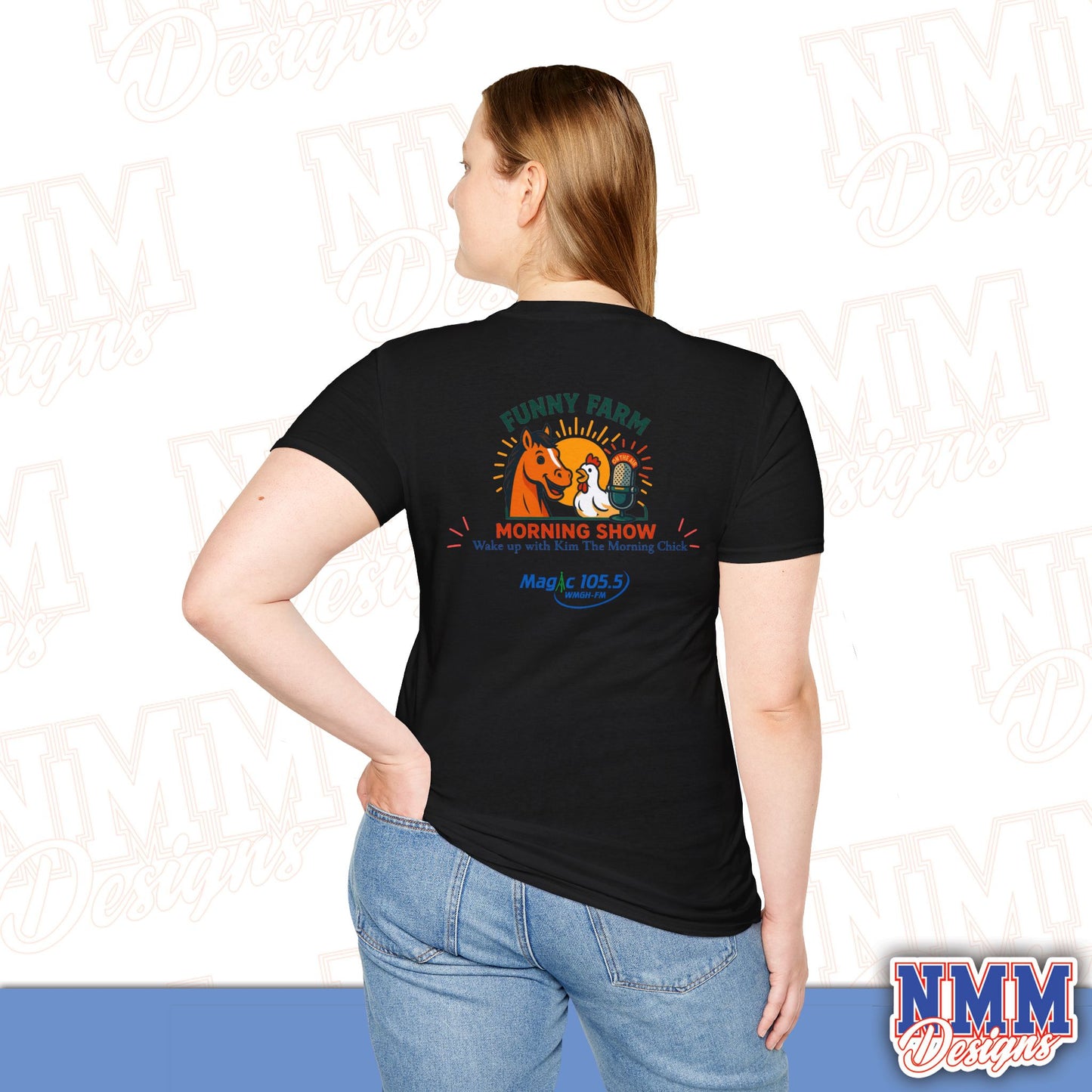 Morning Chick T-Shirt — Funny Farm Morning Show - Magic 105.5 WMGH