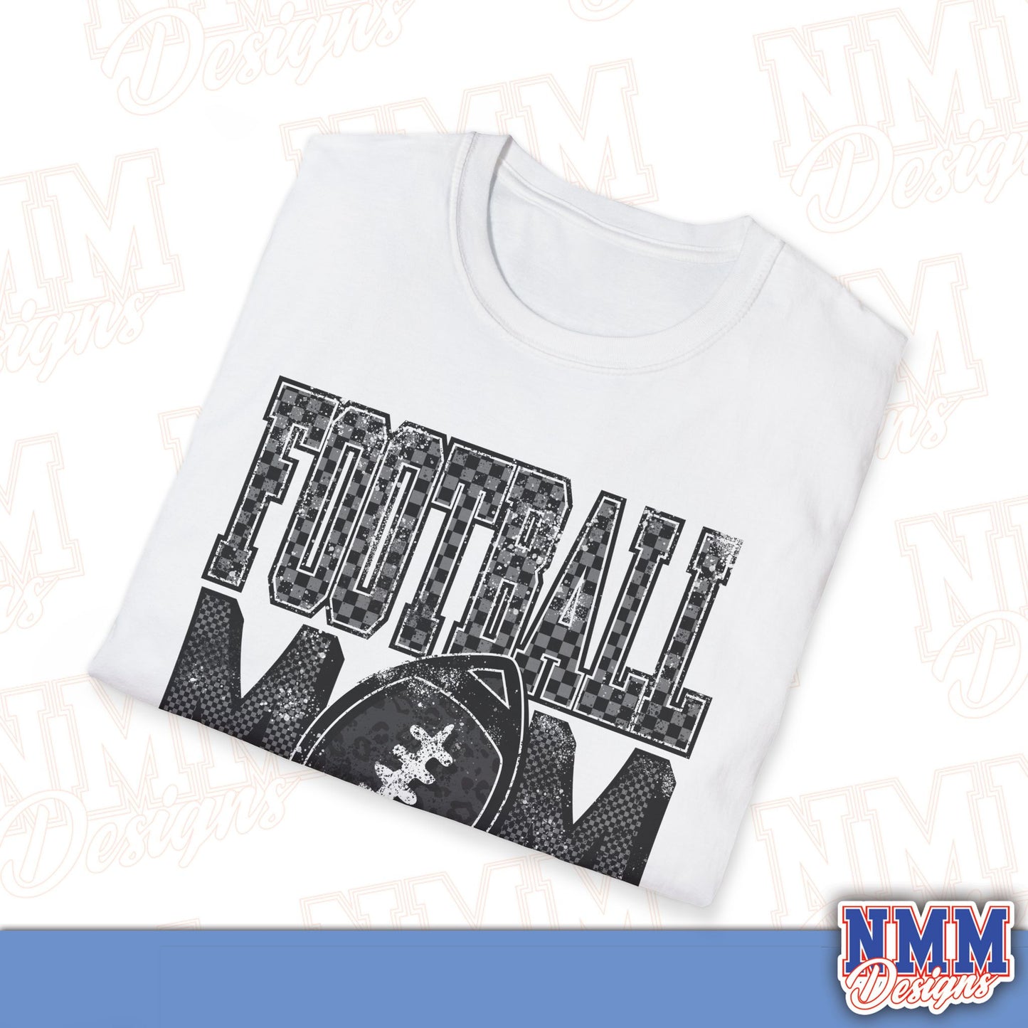 Football Mom Unisex Softstyle T-Shirt, Game Day Tee, Gift for Moms, Sports Apparel, Casual Wear