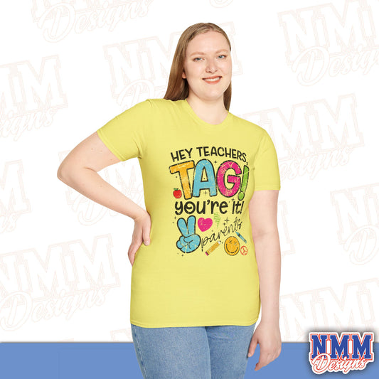 Teacher Tag! You're It Love, Parents T-Shirt