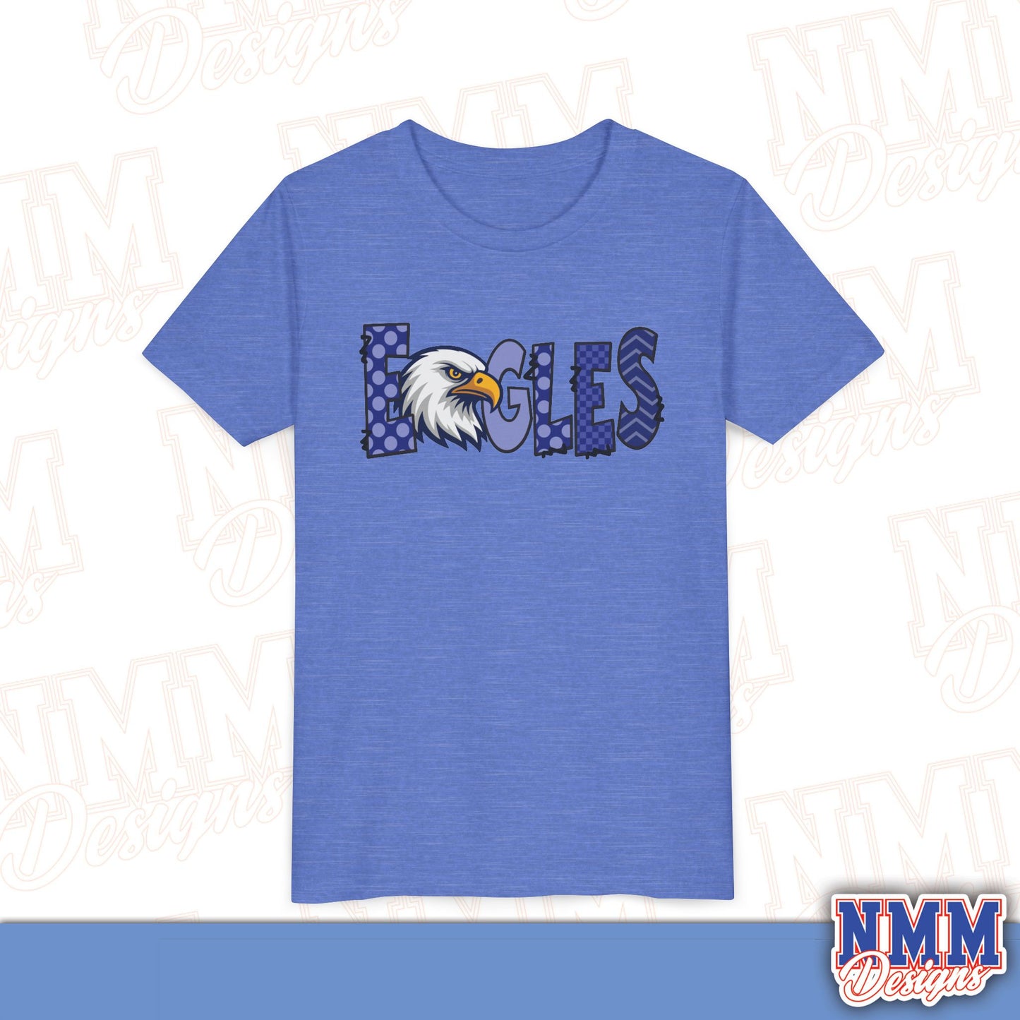 Eagles Youth Shirt, Kids Sportswear, School Spirit Apparel, Back to School