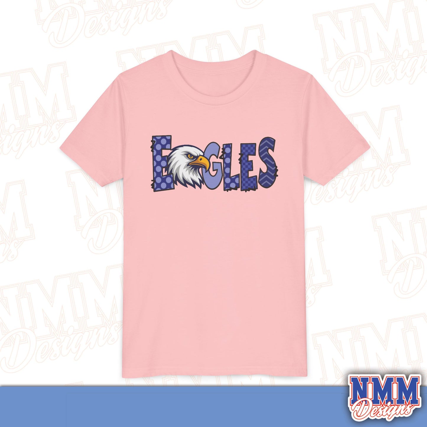 Eagles Youth Shirt, Kids Sportswear, School Spirit Apparel, Back to School