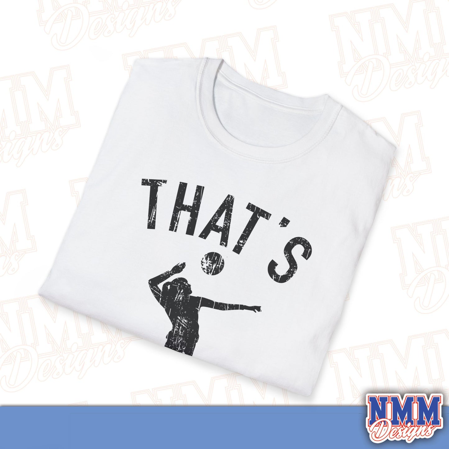That's My Girl Volleyball T-Shirt, Sports Tee, Active Lifestyle Wear, Volleyball Apparel