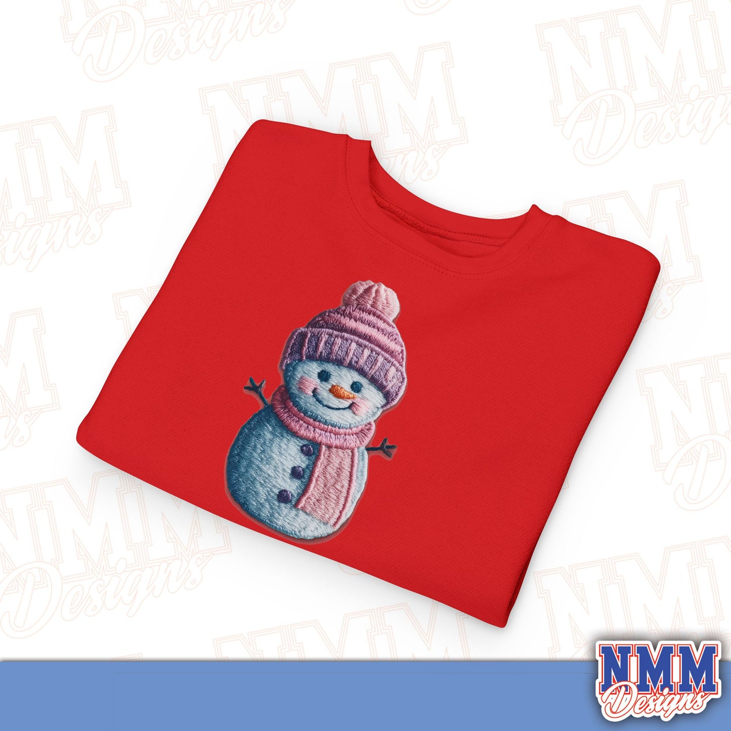 Cute Snowman Toddler Sweatshirt - Cozy Winter Wear