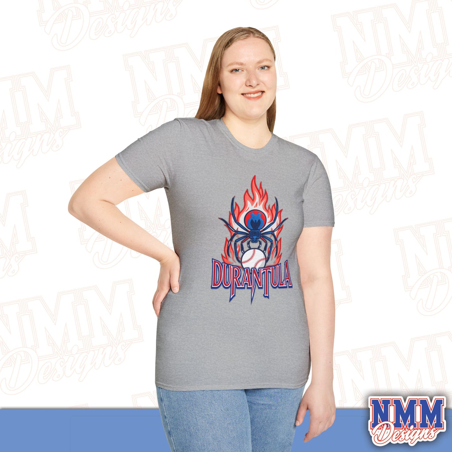 Durantula Graphic Unisex T-Shirt, Casual Wear, Gift for Fans, Funny Tee, Geek Culture Apparel, Summer Style, Philadelphia Baseball