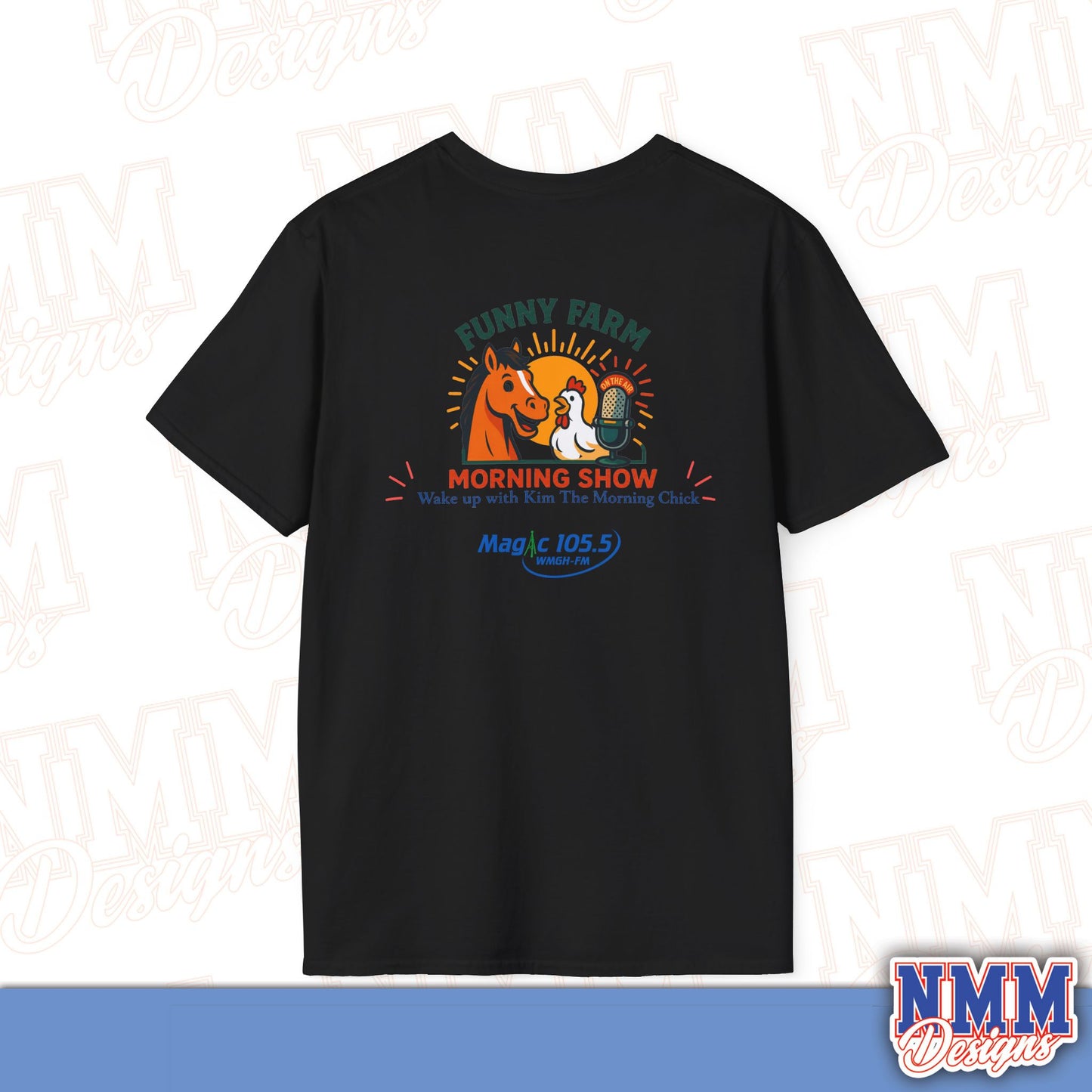 Morning Chick T-Shirt — Funny Farm Morning Show - Magic 105.5 WMGH